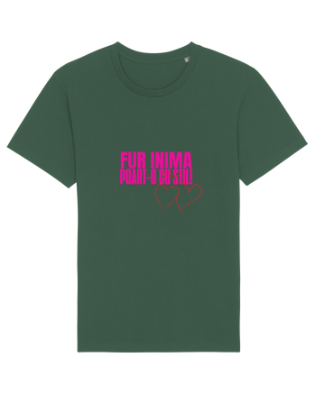 Fur inima, poart-o cu stil Bottle Green