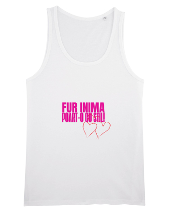 Fur inima, poart-o cu stil White
