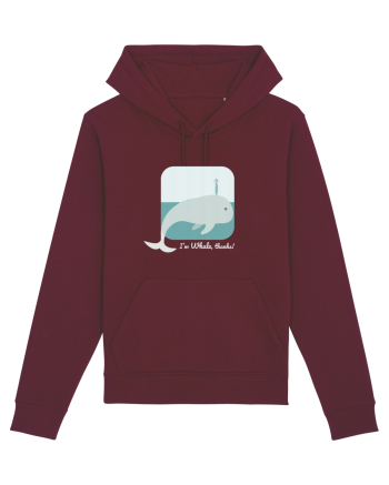 I'm Whale, Thanks! Burgundy