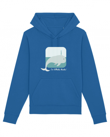 I'm Whale, Thanks! Royal Blue