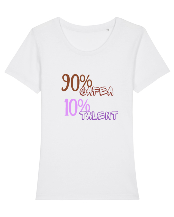 90% Cafea, 10%talent White