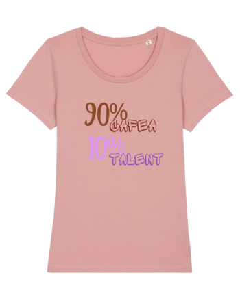 90% Cafea, 10%talent Canyon Pink