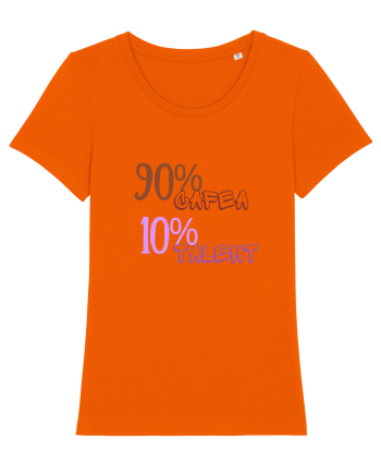 90% Cafea, 10%talent Bright Orange