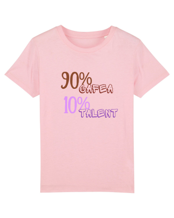 90% Cafea, 10%talent Cotton Pink