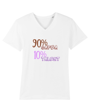 90% Cafea, 10%talent White