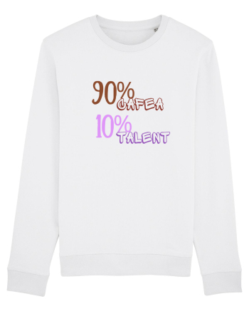 90% Cafea, 10%talent White