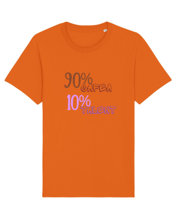 90% Cafea, 10%talent Bright Orange