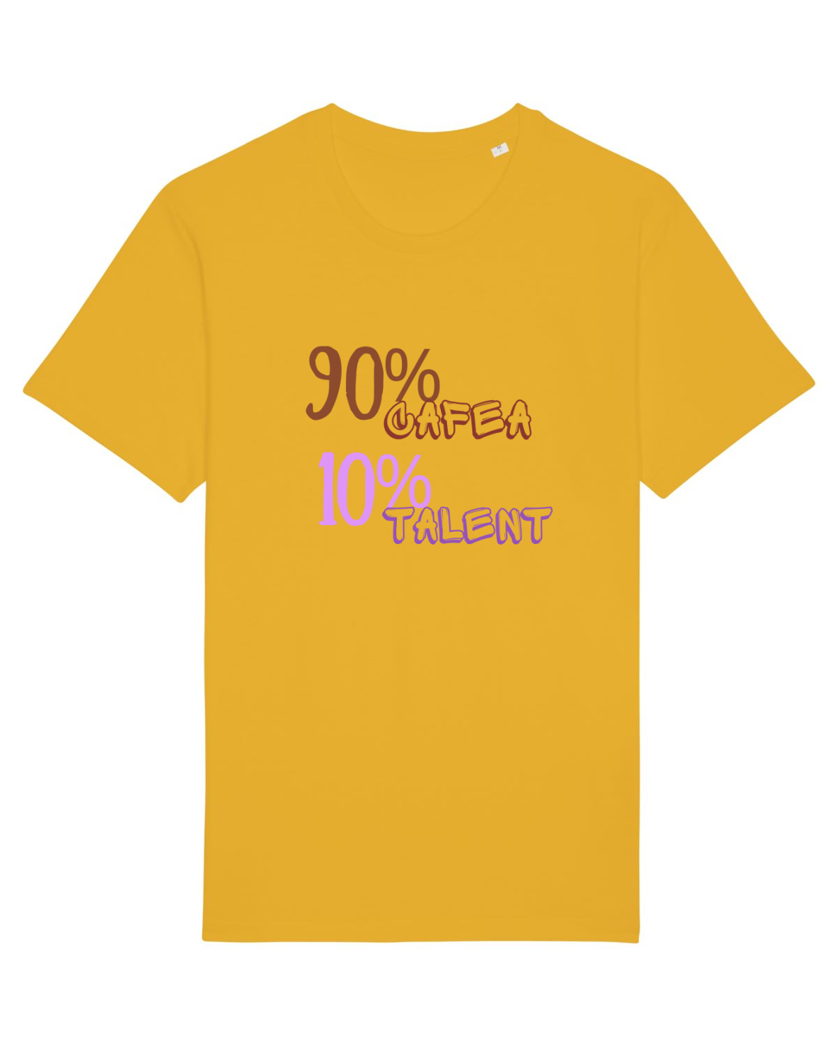 Tricou mânecă scurtă Unisex Rocker Spectra Yellow