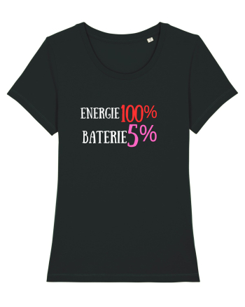 Energie 100%,Baterie  5% Black