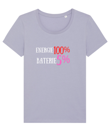 Energie 100%,Baterie  5% Lavender