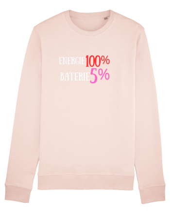 Energie 100%,Baterie  5% Candy Pink
