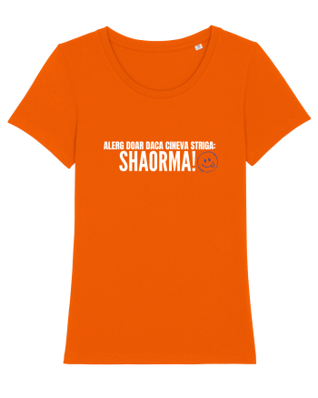 Alerg doar daca cineva striga SHAORMA  Bright Orange