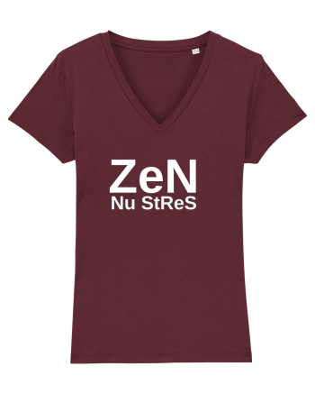 Zen nu stres Burgundy