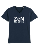 Zen nu stres Tricou mânecă scurtă guler V Bărbat Presenter
