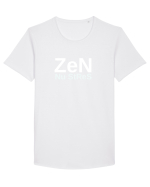 Zen nu stres Tricou mânecă scurtă guler larg Bărbat Skater