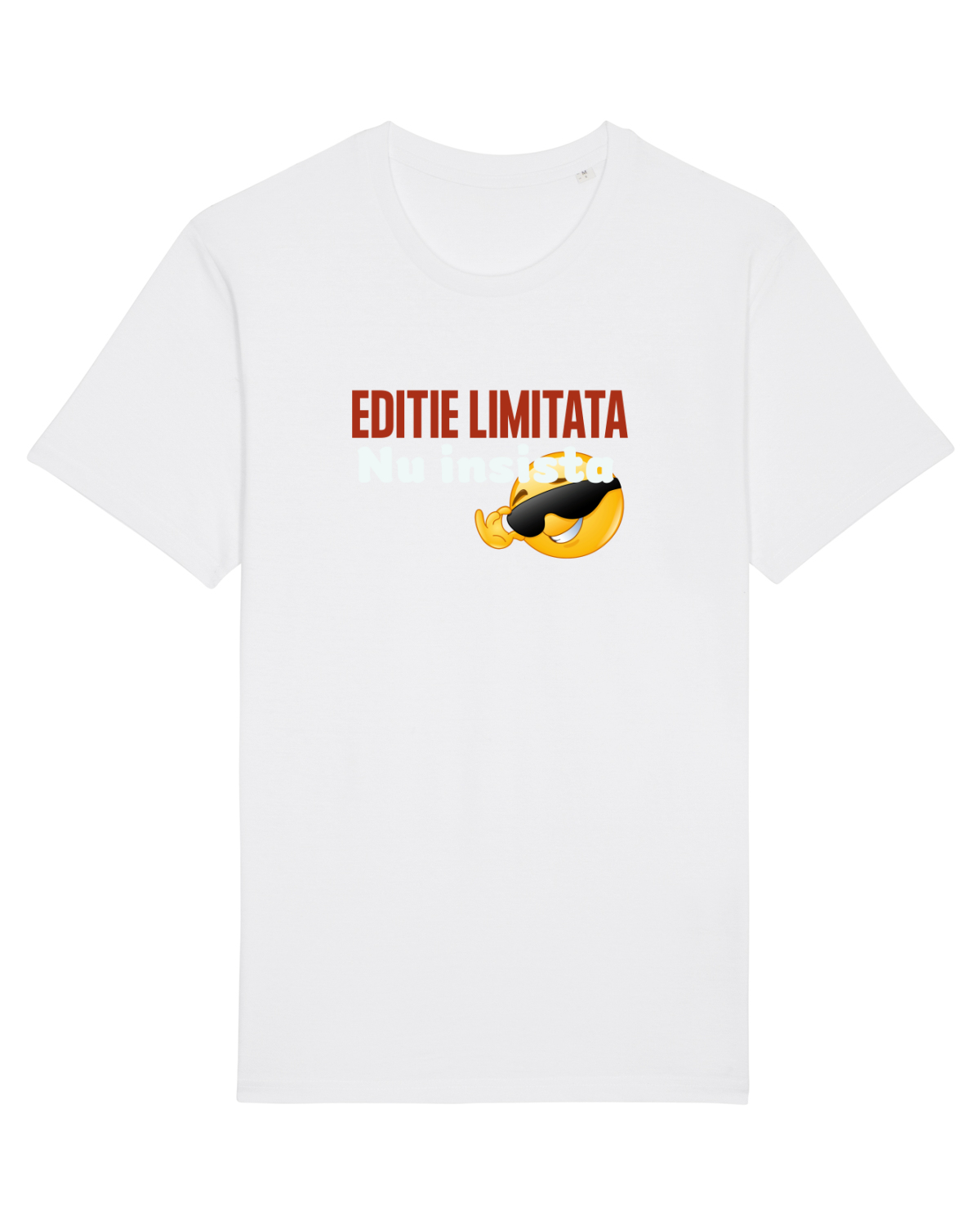 Tricou mânecă scurtă Unisex Rocker White