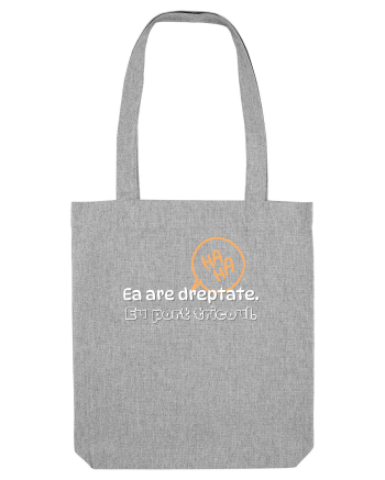 Ea are dreptate. Eu port tricoul  Heather Grey