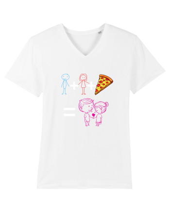 Tu+eu+pizza=love White