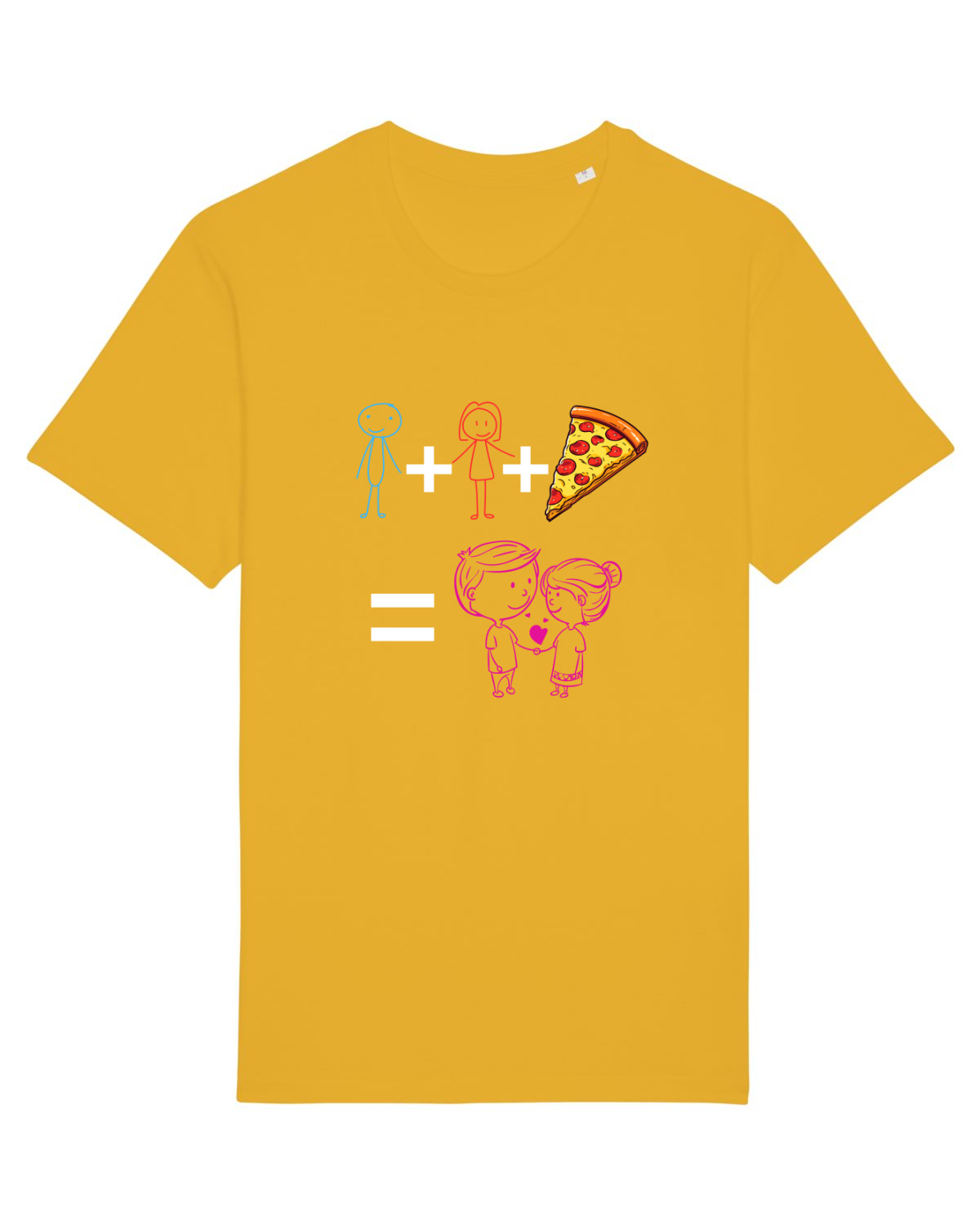 Tricou mânecă scurtă Unisex Rocker Spectra Yellow