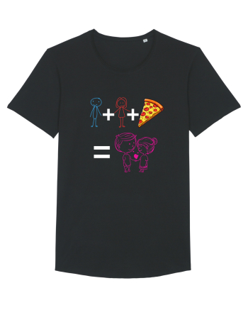 Tu+eu+pizza=love Black
