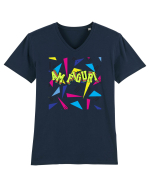 Am figuri Tricou mânecă scurtă guler V Bărbat Presenter