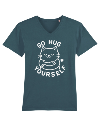 Go hug yourself - White cat style Stargazer