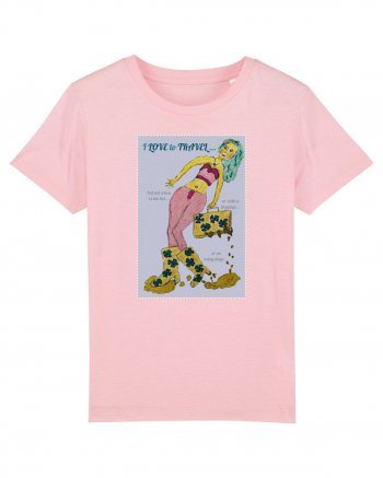 Travel Girl Cotton Pink