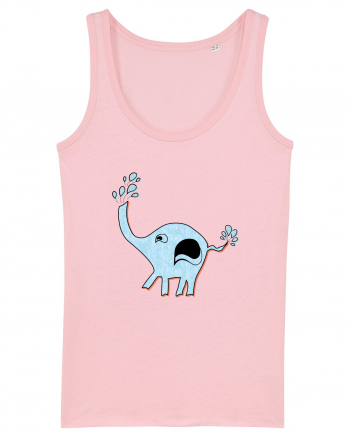 Pui de elefant Cotton Pink