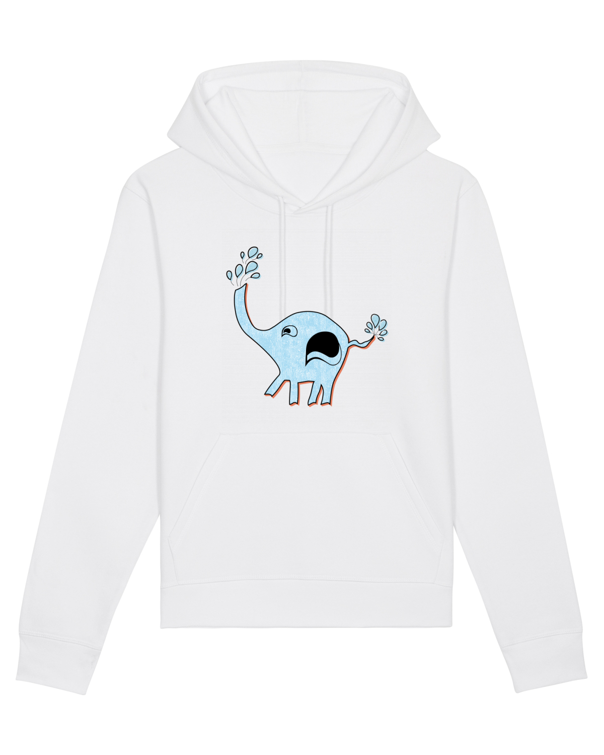Hanorac Unisex Drummer White