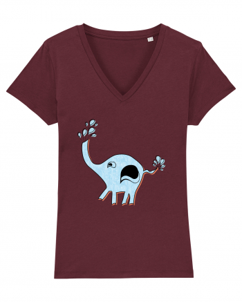 Pui de elefant Burgundy