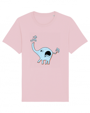 Pui de elefant Cotton Pink