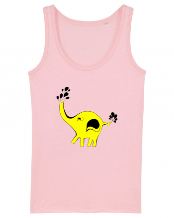 Pui de elefant Cotton Pink