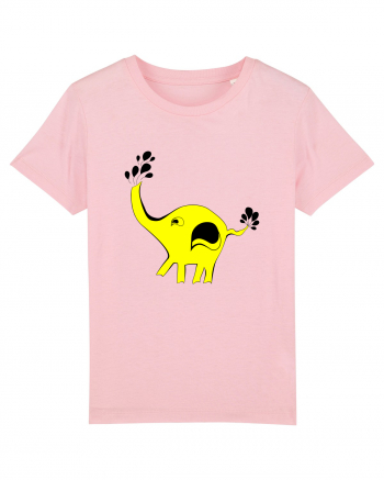 Pui de elefant Cotton Pink