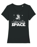 I need some space Tricou mânecă scurtă guler larg fitted Damă Expresser