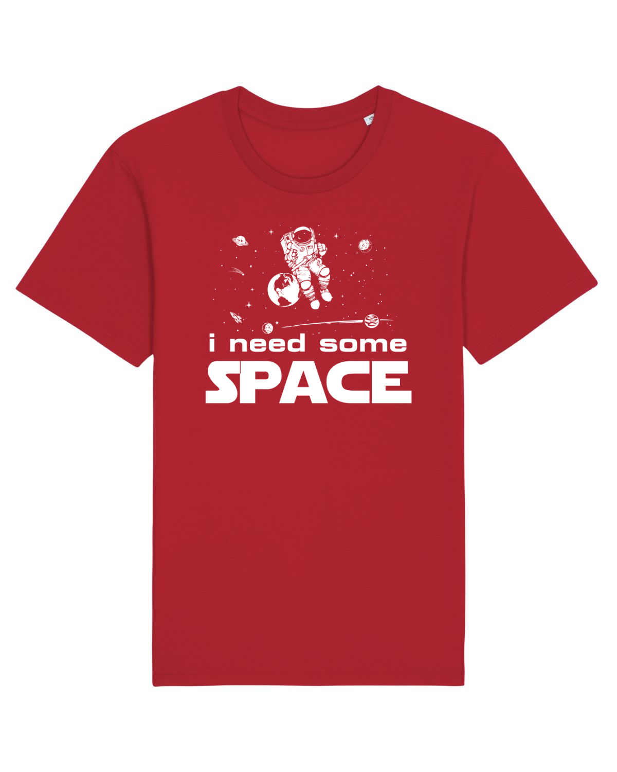 Tricou mânecă scurtă Unisex Rocker Red