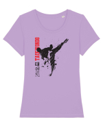 Taekwondo Tricou mânecă scurtă guler larg fitted Damă Expresser