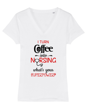 Coffee into Nursing White