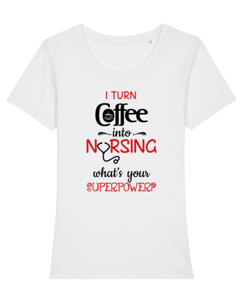 Coffee into Nursing White