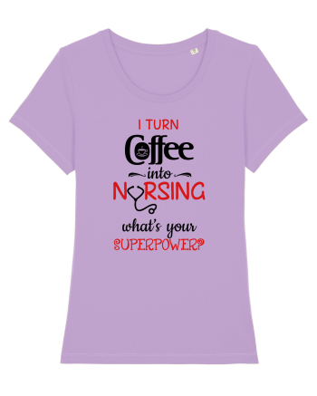 Coffee into Nursing Lavender Dawn