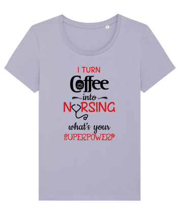 Coffee into Nursing Lavender