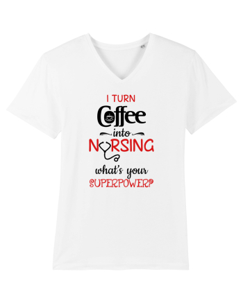 Coffee into Nursing White