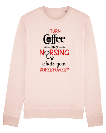Coffee into Nursing Candy Pink