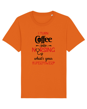 Coffee into Nursing Bright Orange