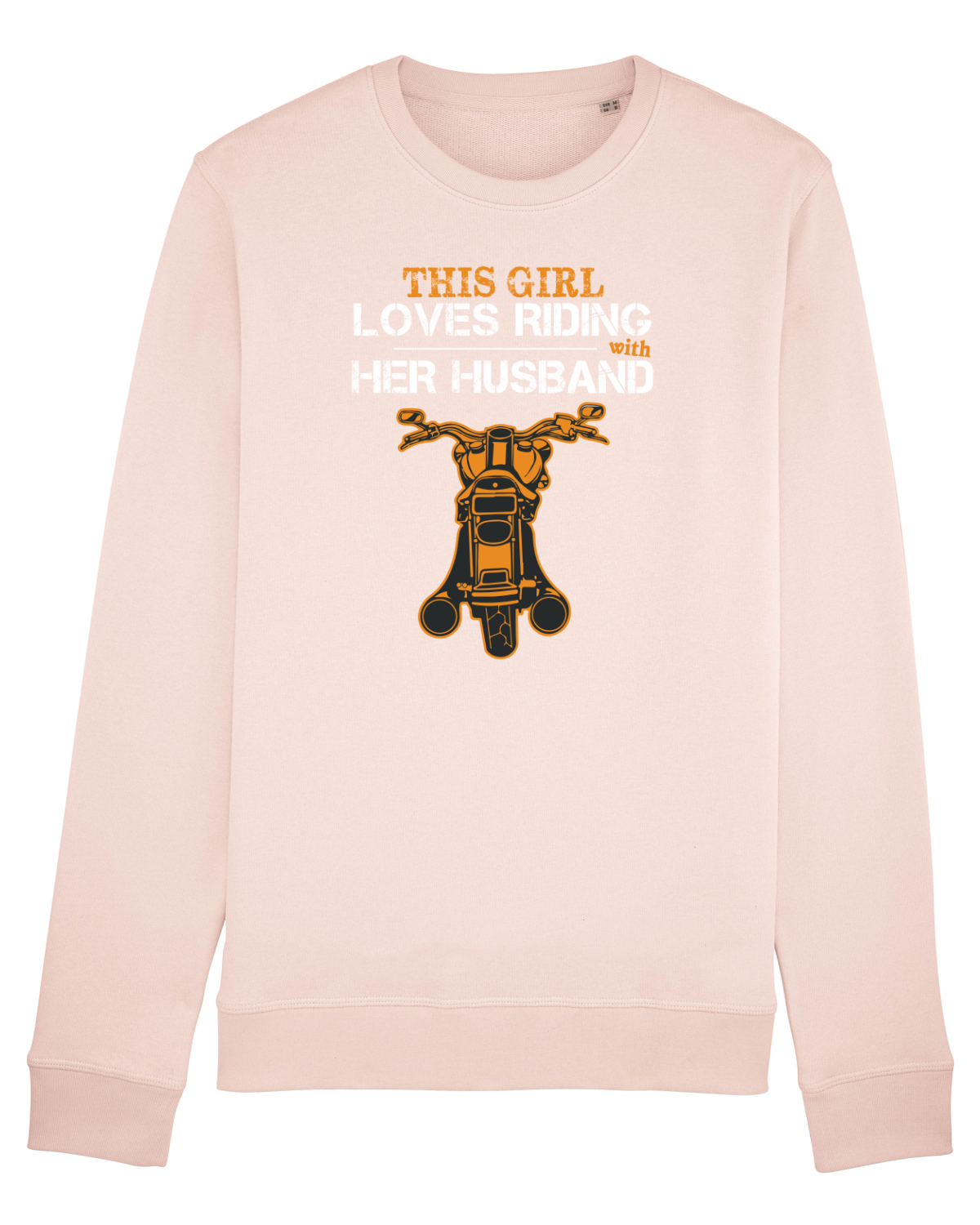 Bluză mânecă lungă Unisex Rise Candy Pink
