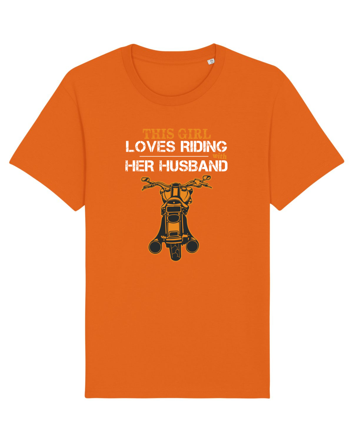 Tricou mânecă scurtă Unisex Rocker Bright Orange