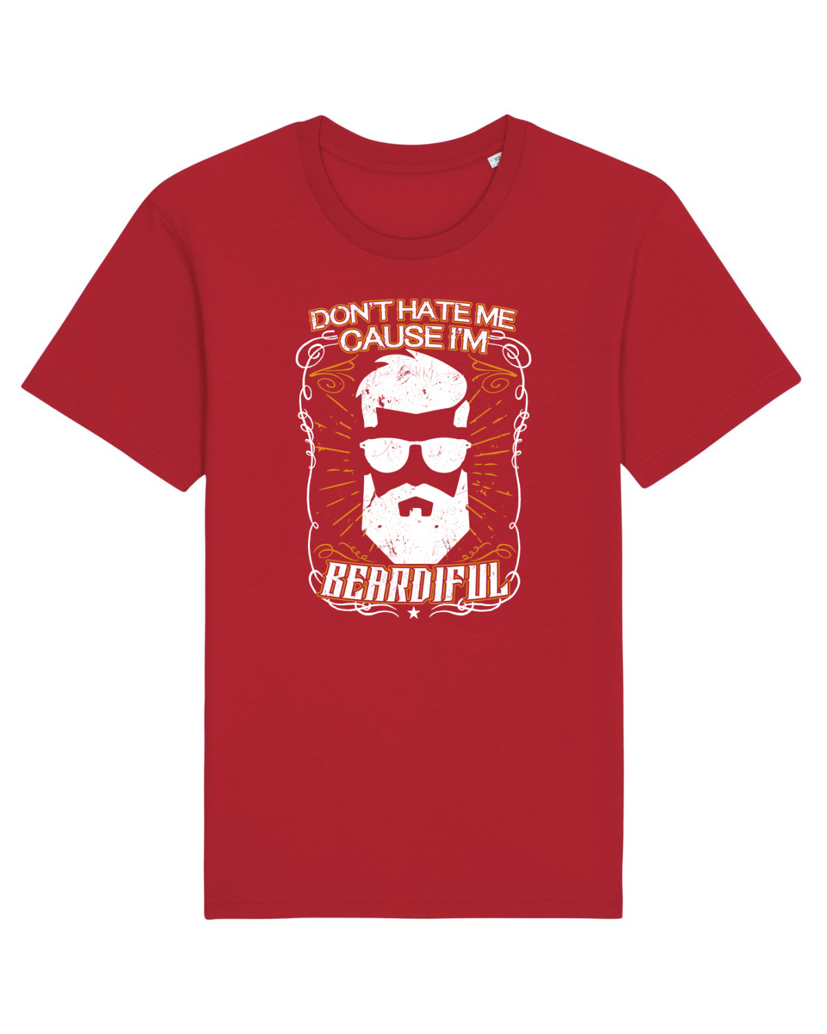 Tricou mânecă scurtă Unisex Rocker Red
