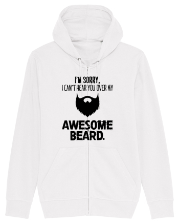 Awesome Beard White
