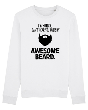Awesome Beard White