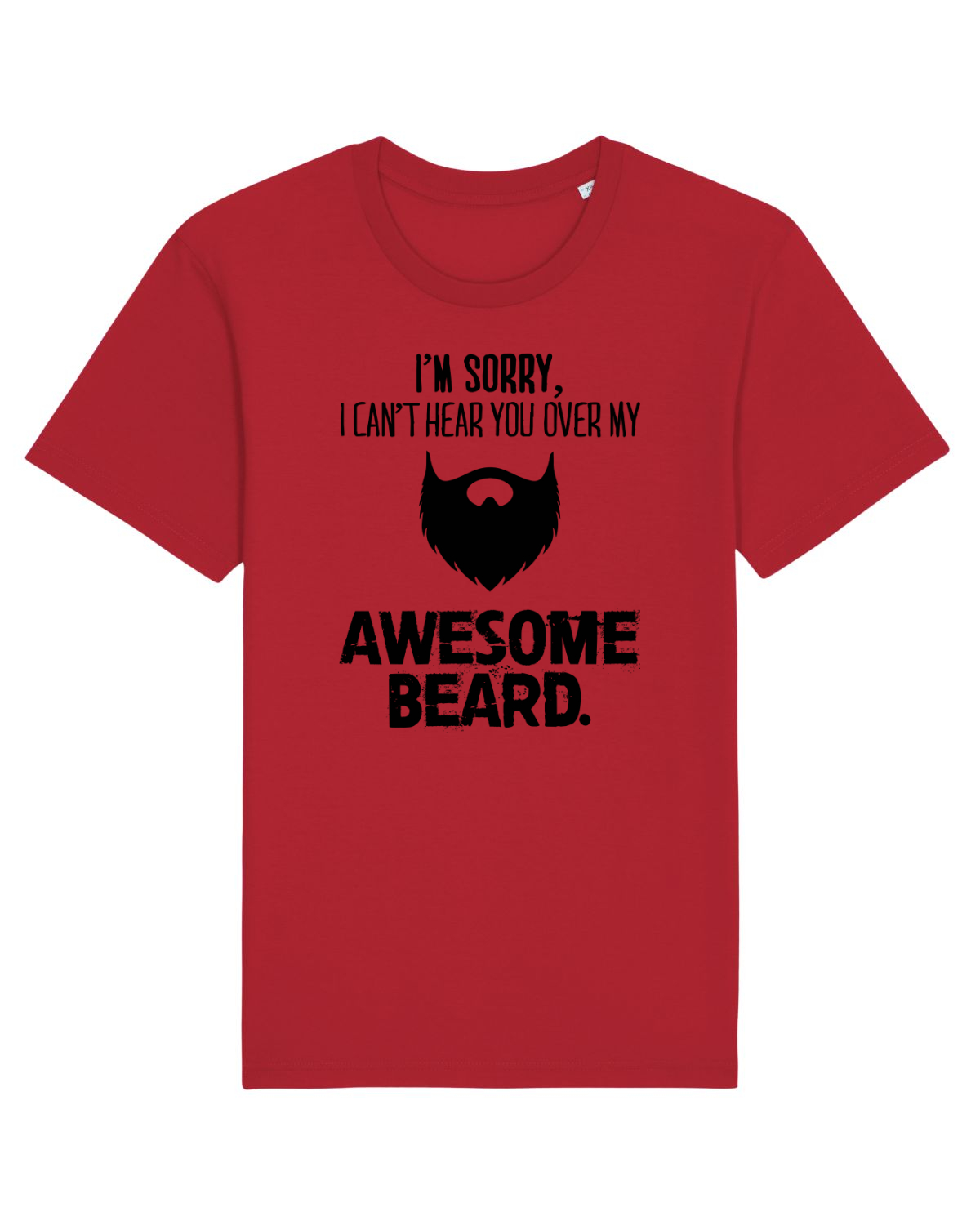 Tricou mânecă scurtă Unisex Rocker Red