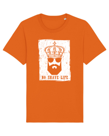 No Shave Life Bright Orange